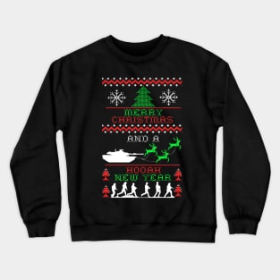 Army Ugly Christmas Model Crewneck Sweatshirt